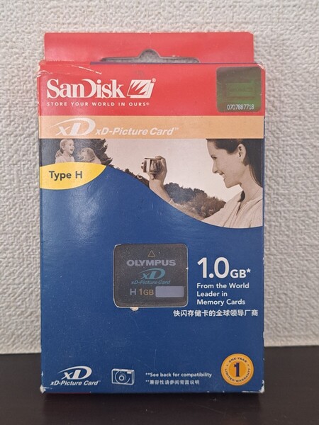 SanDisk xDピクチャーカード 1GB Type H 未開封 未使用品 サンディスク オリンパス
