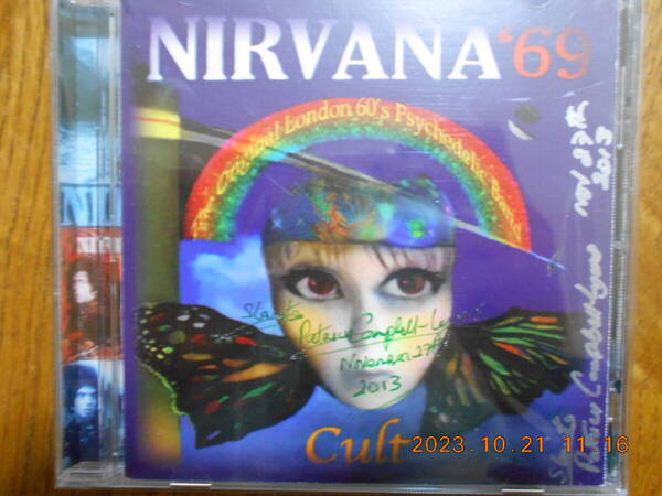 サイン入 正規盤リマスタ【 NIRVANA ’69 Cult / ニルヴァーナ U.K. カルト 】Patrick Campbell-Lyons STORY OF SIMON SIMOPATH ALL OF US