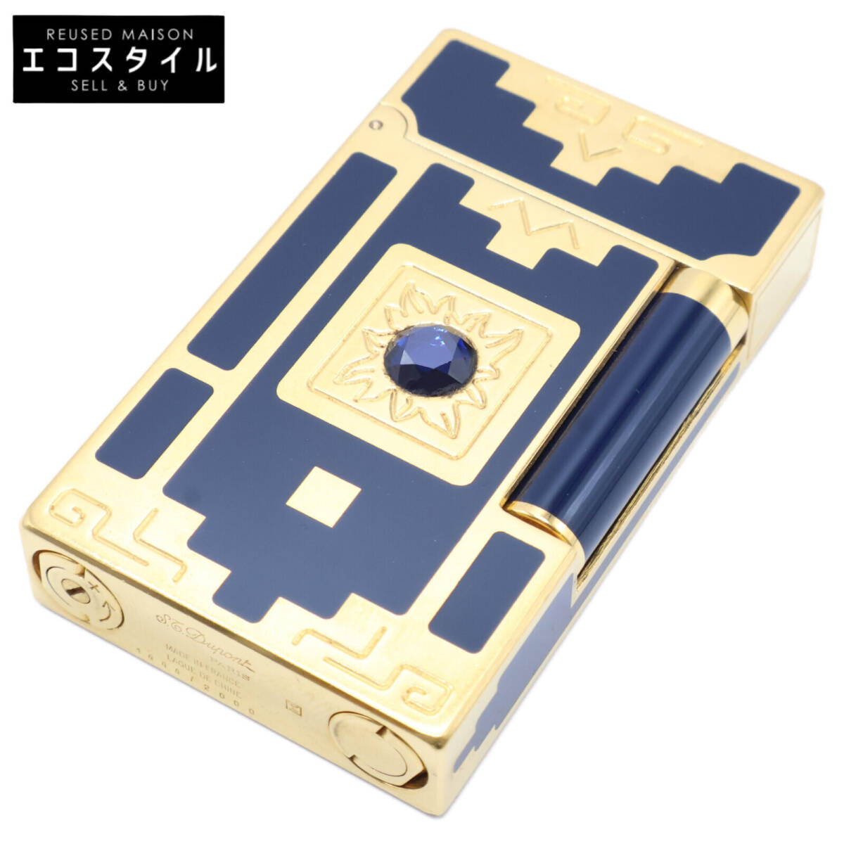 ST.デュポン ガスライター ネイビーゴールドヘ ギャッツビー ライン2s Yahoo!オークション -「デュポン ライン2 ネイビー」の落札相場