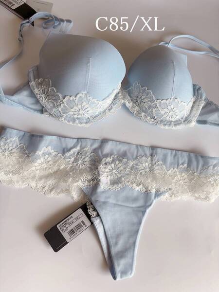 C85+XL☆Andres Sarda EDEN アンドレサルダ スペイン高級ランジェリーセット