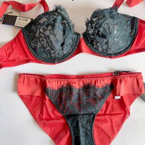 D85+L☆Andres Sarda Megeve アンドレサルダ スペイン高級ランジェリーセット シルク混