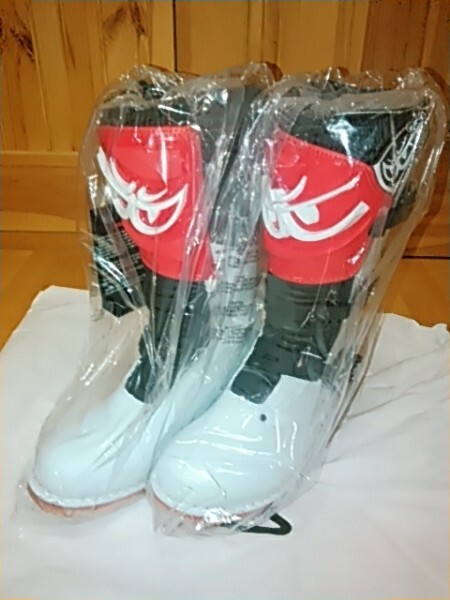 BERIK ベリックトライアルブーツ BOT-1221-BK WHITE/RED OFFROAD