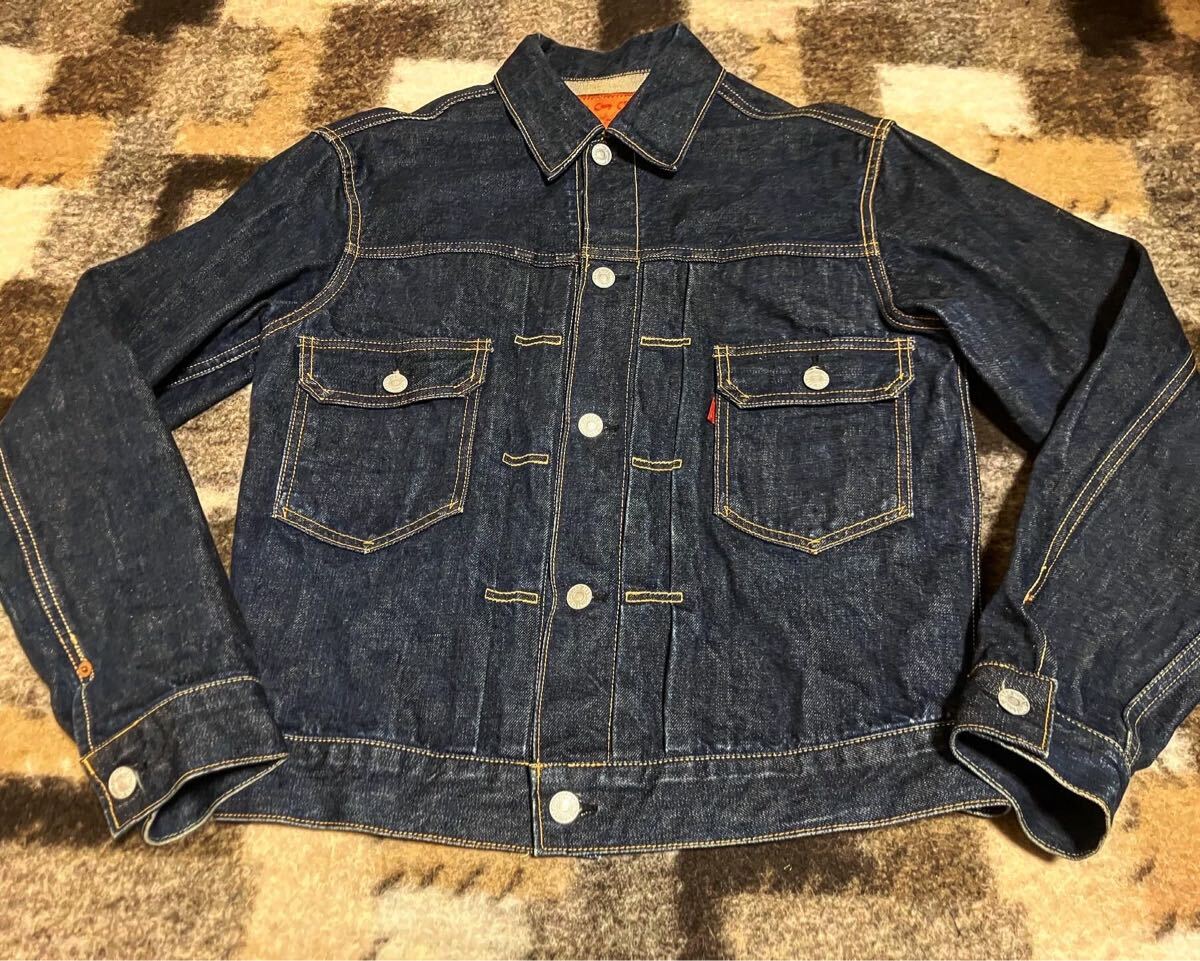 【美品】ジョンブル ソーイングチョップ 2ndモデル デニムジャケット ジョンブル ソーイングチョップ 2ndモデル デニムジャケット 701