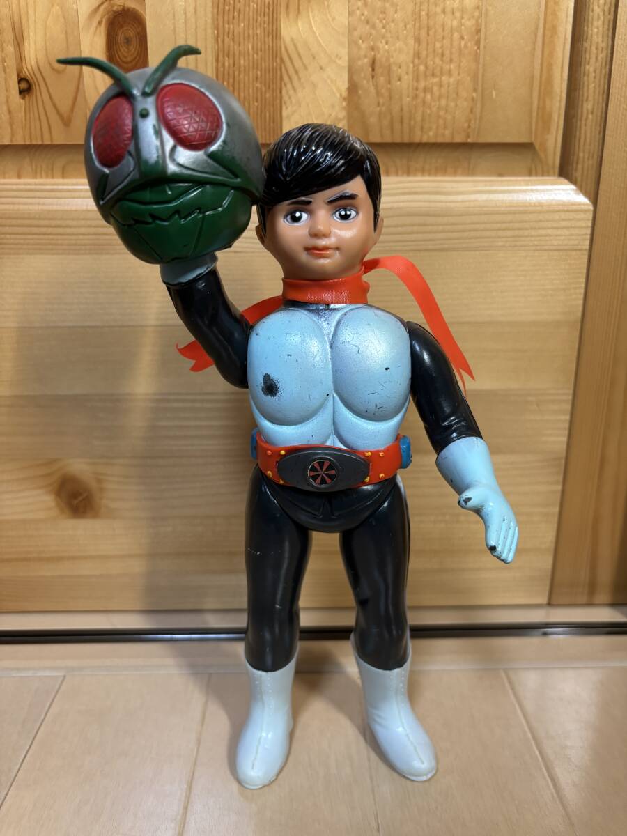 Yahoo!オークション -「仮面ライダー旧1号」(ソフビ Yahoo!オークション -「仮面ライダー旧1号」(ソフビ