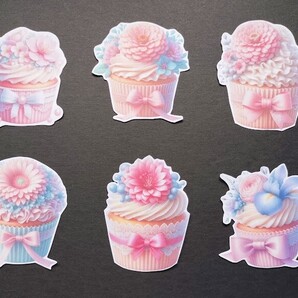 ペーパードール カップケーキ