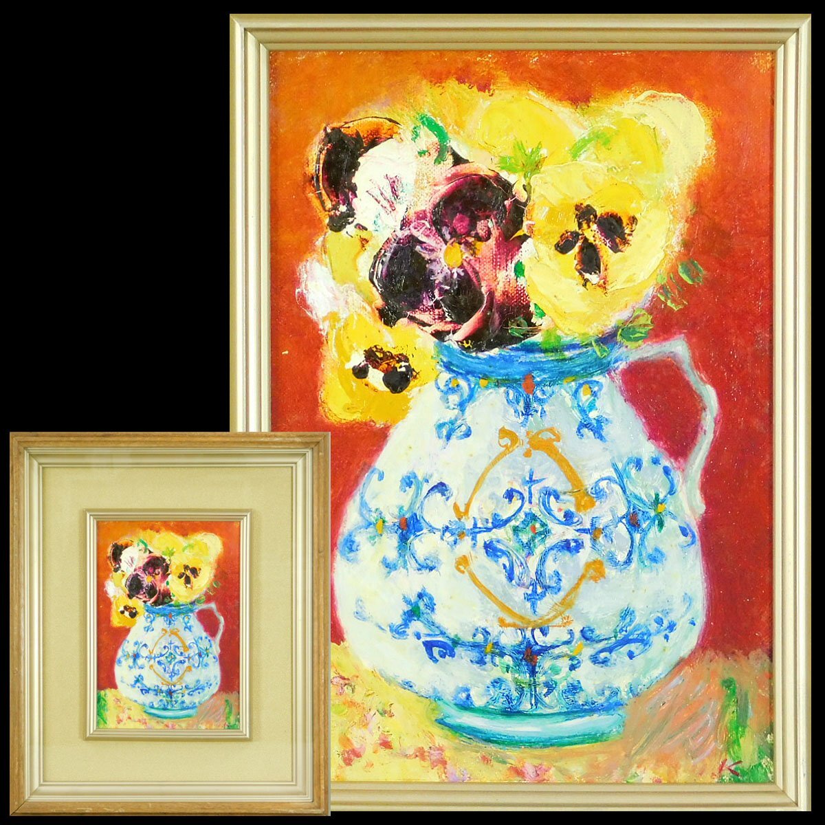 2025年最新】Yahoo!オークション -油彩 絵画 パンジーの中古品 2025年最新】Yahoo!オークション -油彩 絵画 パンジーの中古品