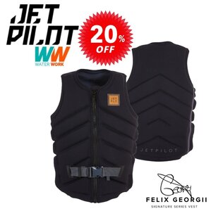 ジェットパイロット JETPILOT 2024 ライフジャケット セール 20%オフ 送料無料 フェリックス-X1 F/E ネオベスト JA23110 ブラック M