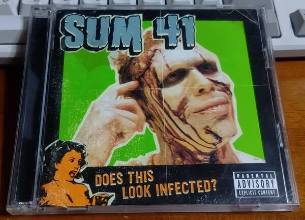 送料込み:中古★SUM41 / サム41★Does This Look Infected? / ダズ・ディス・ルック・インフェクテッド?★CD+DVD