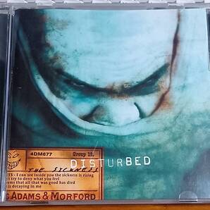 送料込み:中古★DISTURBED / ディスターブド★The Sickness / シックネス +5★ボーナス・トラック5曲収録+ステッカー付属
