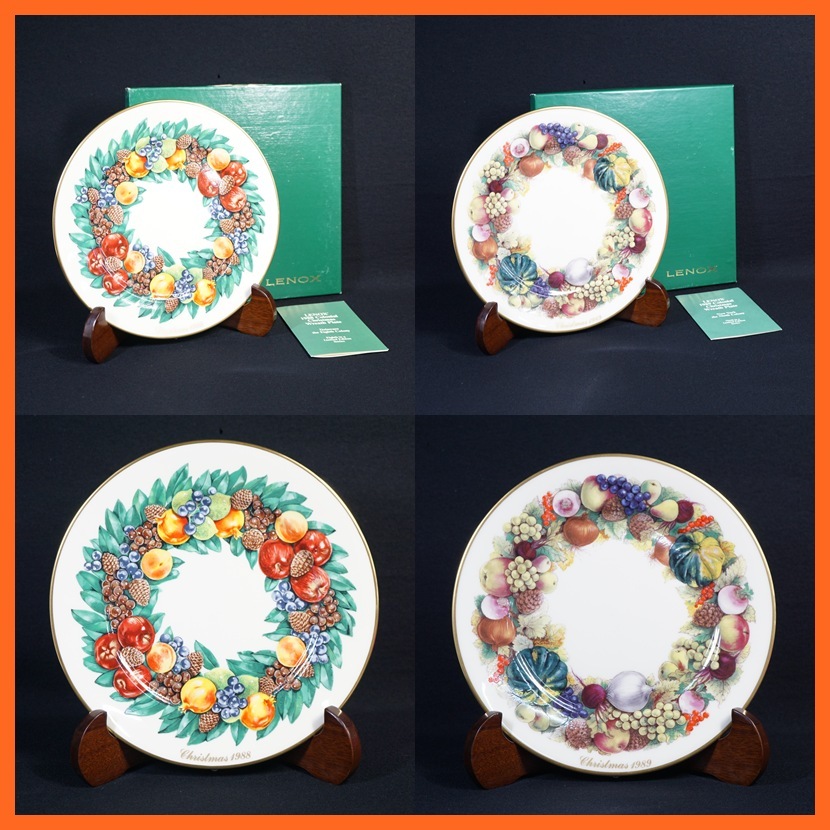 Yahoo!オークション -「lenox クリスマス」(プレート、皿) (洋食 Yahoo!オークション -「lenox クリスマス」(プレート、皿) (洋食