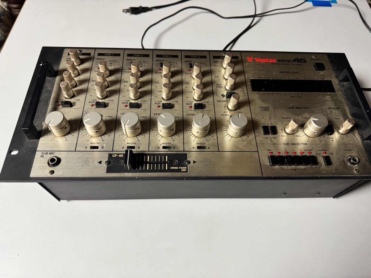 Yahoo!オークション -「vestax pmc 46」(DJミキサー) (DJ機器)の Yahoo!オークション -「vestax pmc 46」(DJミキサー) (DJ機器)の