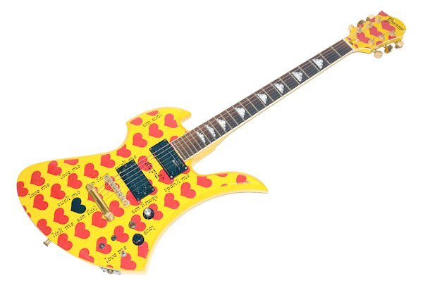 Yahoo!オークション -「hideモデル mg」(本体) (エレキギター)の Yahoo!オークション -「hideモデル mg」(本体) (エレキギター)の