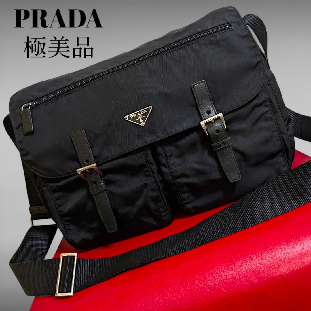Yahoo!オークション -「prada ナイロン メッセンジャーバッグ Yahoo!オークション -「prada ナイロン メッセンジャーバッグ