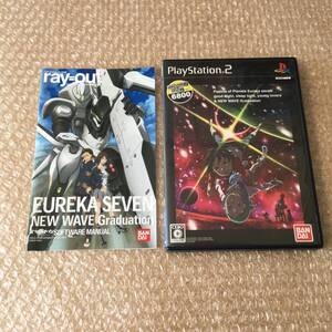 PS2 エウレカセブン NEW WAVE Graduation 劇場版 交響詩篇エウレカセブン ポケットが虹でいっぱい DVD同梱版 2枚組 送料210