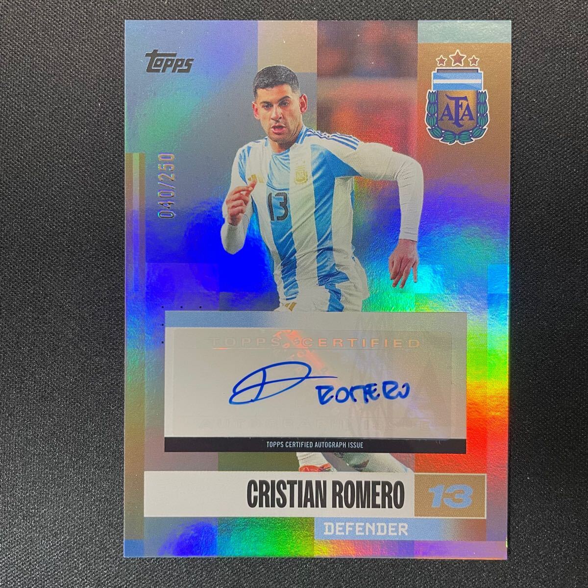 Yahoo!オークション -「cristian romero」の落札相場・落札価格