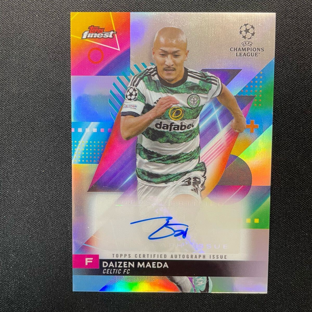 50枚限定 2023-24 Topps 前田大然 直筆サイン セルティック