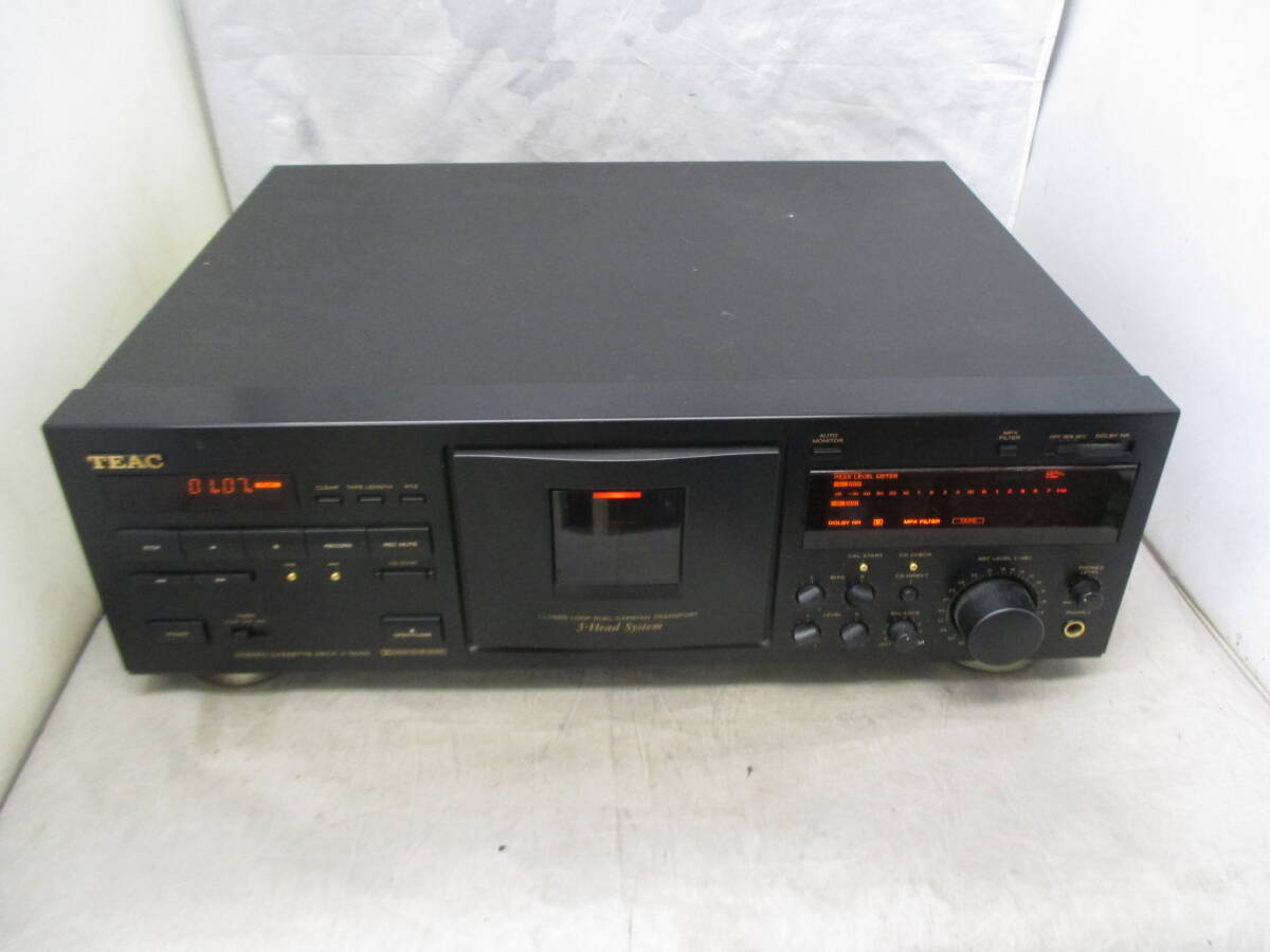 TEACステレオカセットデッキ V-5000（ジャンク）｜カセットデッキ