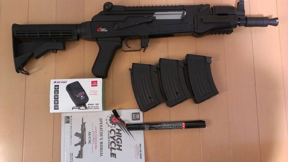 Yahoo!オークション -「マルイ ak47 ハイサイクル」の落札相場