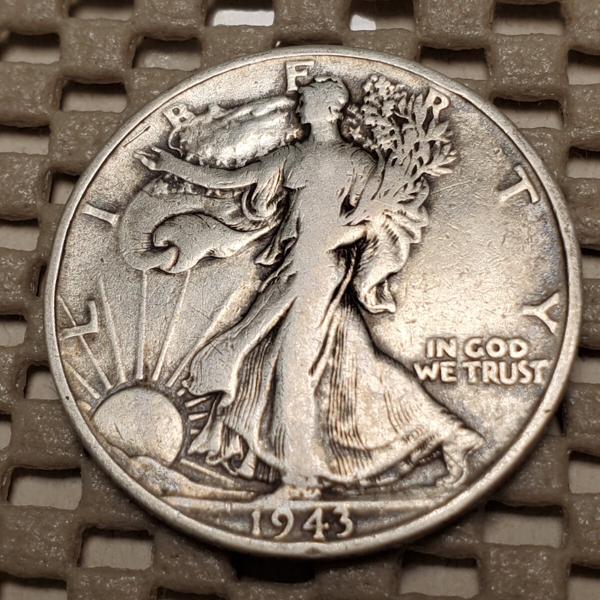 アメリカ リバティウォーキング1/2ドル銀貨（United States