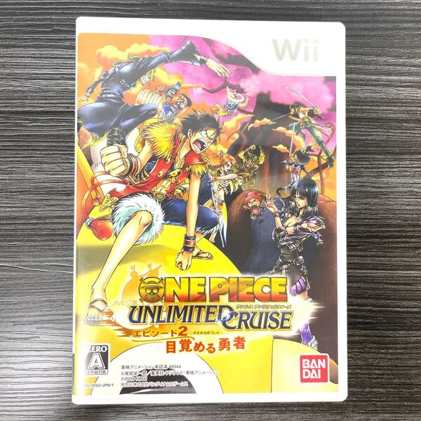 中古 wii Wii ウィー BANDAI バンダイ ONE PIECE ワンピース アンリミテッドクルーズ エピソード2 目覚める勇者 ゲームソフト ゲーム