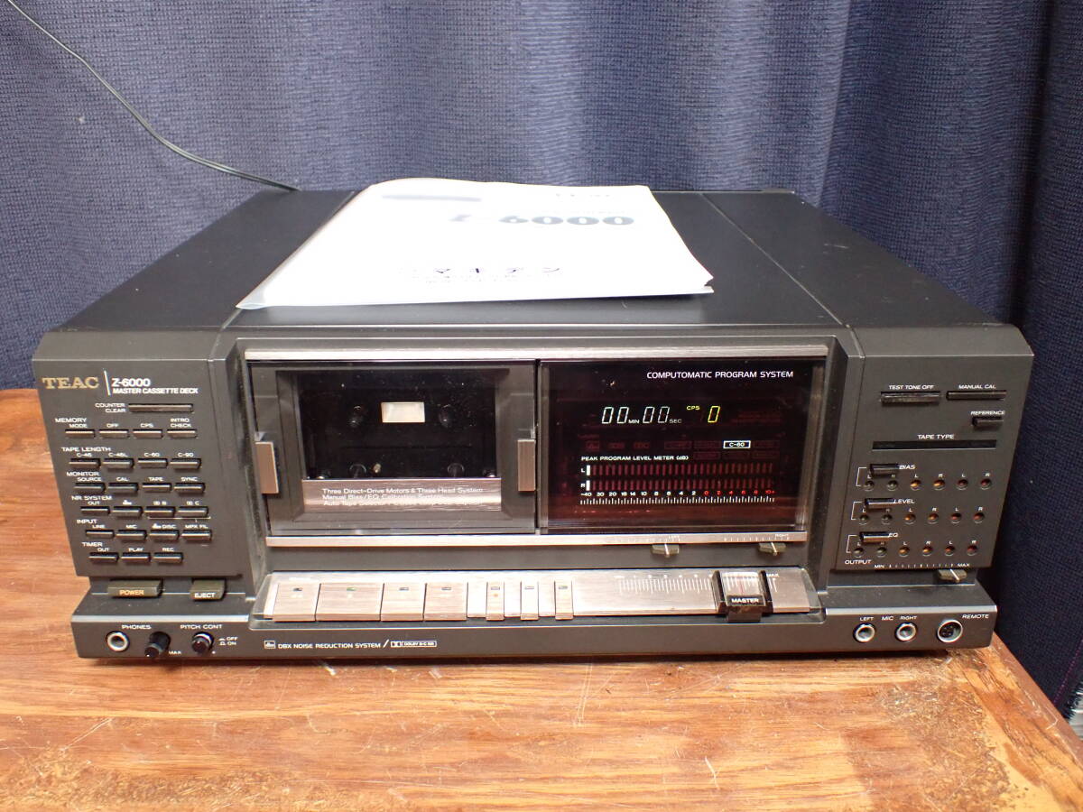 Yahoo!オークション -「teac z-6000」(カセットデッキ
