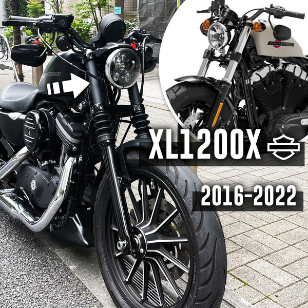 ハーレー 後期フォーティエイト用 アッパーフォークカバー|スポーツスターXL1200X / XL1200XS