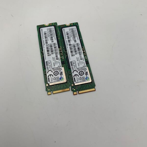 SAMSUNG MZVLB256HAHQ-000H1 256GB NVMe M.2 PM981 2枚セット