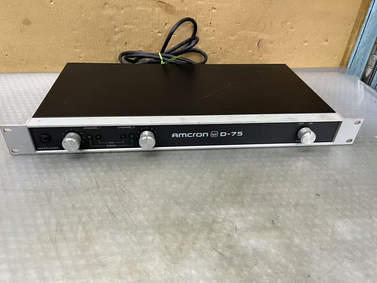 Yahoo!オークション -「amcron d-75」の落札相場・落札価格 Yahoo!オークション -「amcron d-75」の落札相場・落札価格