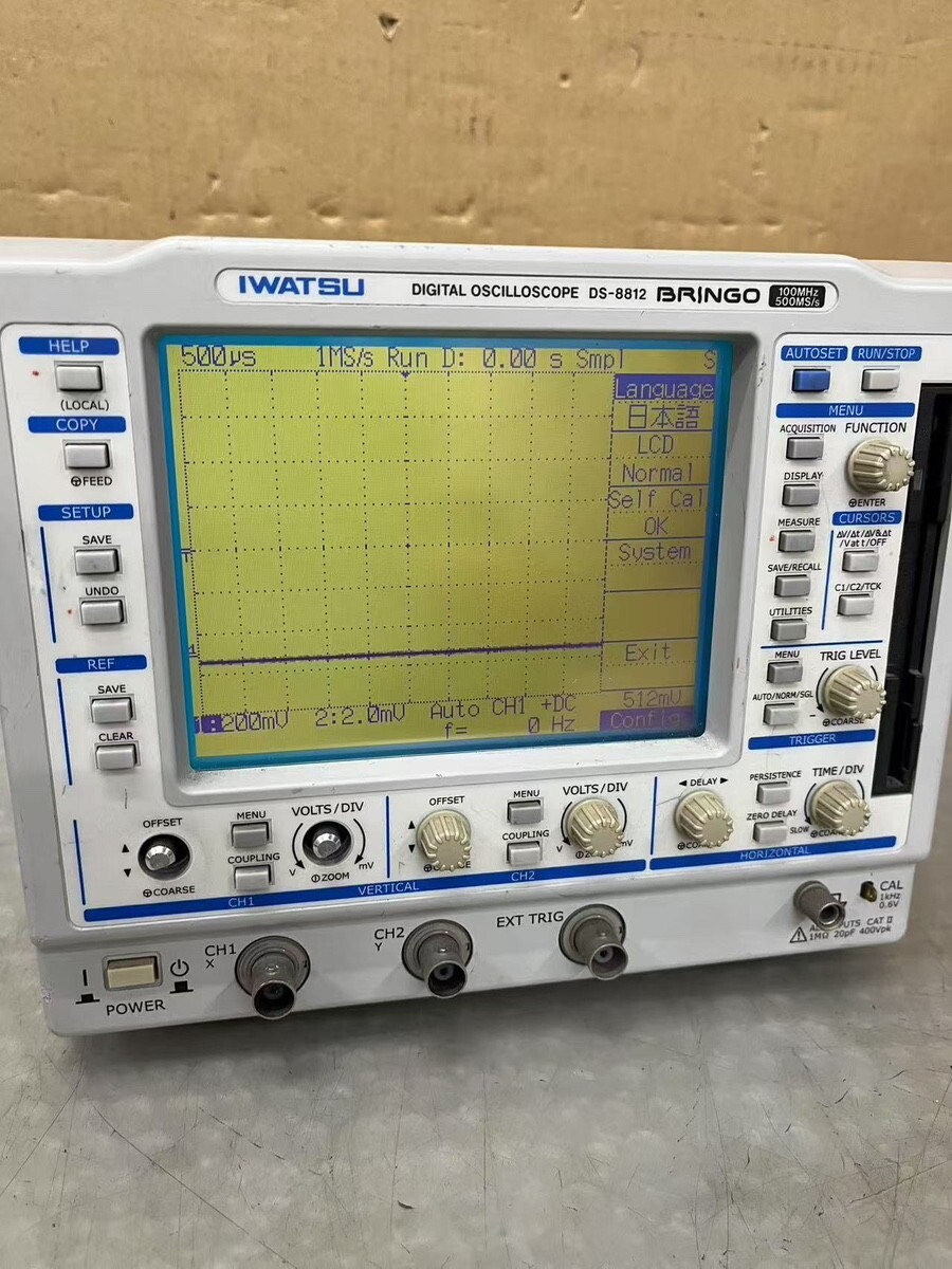 Yahoo!オークション -「iwatsu ds-8812」の落札相場・落札価格 Yahoo!オークション -「iwatsu ds-8812」の落札相場・落札価格