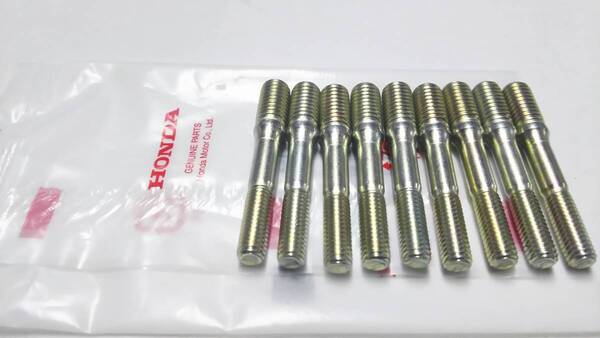 ■送料込み■ CB750F RC04 マフラースタットボルト 1台分 HONDA純正 エンジン