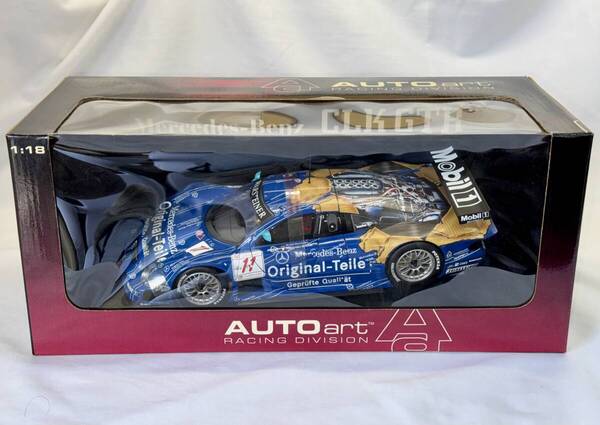 新品未展示 1/18 オートアート メルセデスベンツ CLK GTR GT1 Original Teile AUTOart 1:18 Mercedes Benz CLK GTR AMG Never displayed