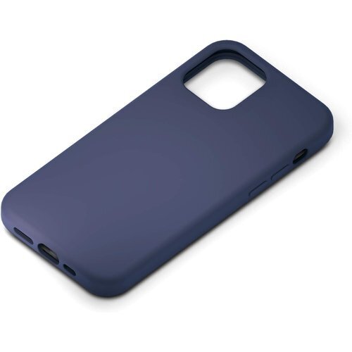Premium Style iPhone 12/12 シリコンスリムケース ネイビー PG-20GSC04NV 223