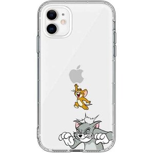 KAIFJ iPhone SE 第2世代 用 ケース TPU クリア アイフォン SE2 用 Jumping 276