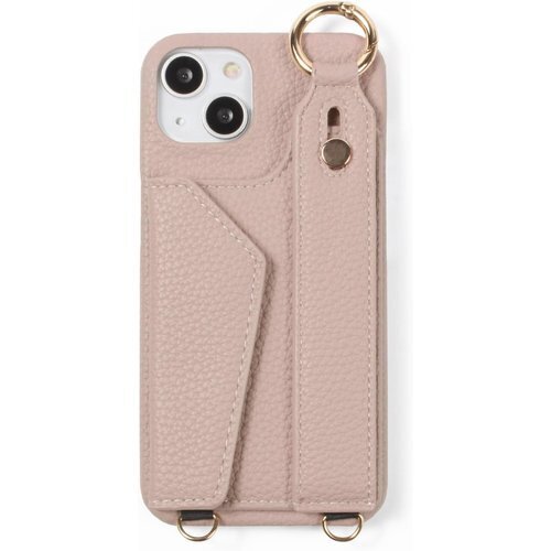 スマホケース ショルダー タイプ iPhoneケース き smf-t-489 スモークピンク iPhone15 856