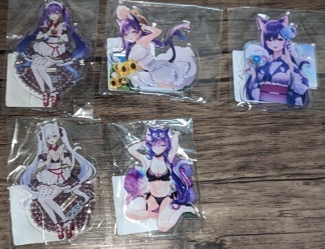 神城くれあ アクリルスタンド 全種 セット DMMオンラインくじ