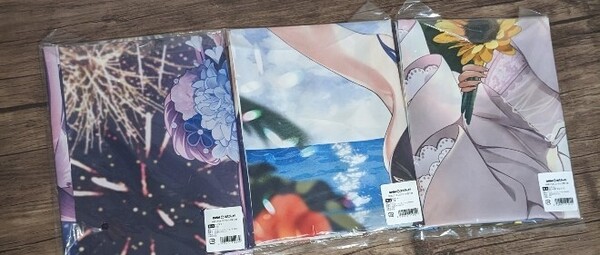 神城くれあ 布ポスター 全種 セット DMMオンラインくじ