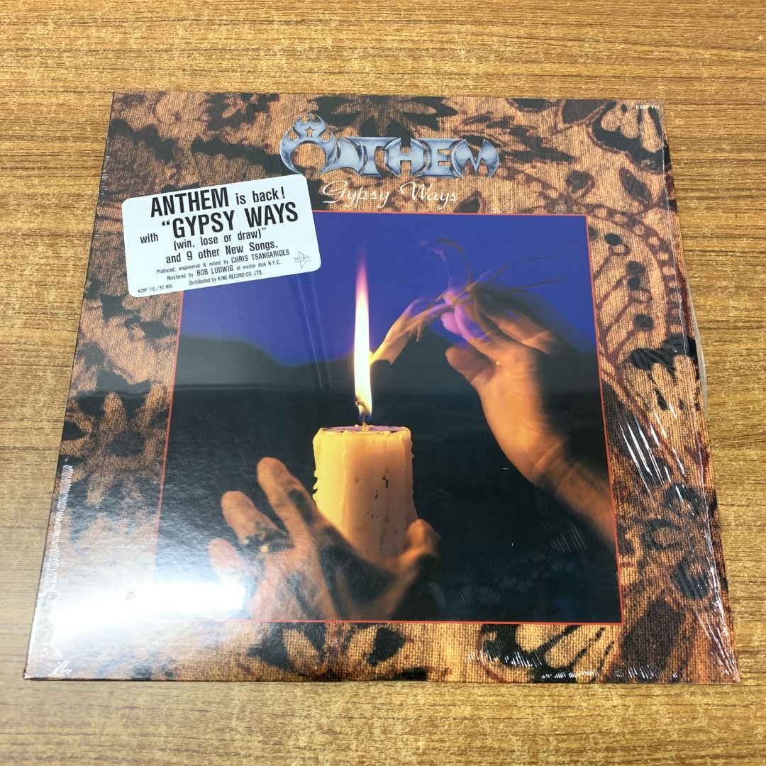 ANTHEM アンセムNUCLEUS サイン入り レコード ジャパメタ