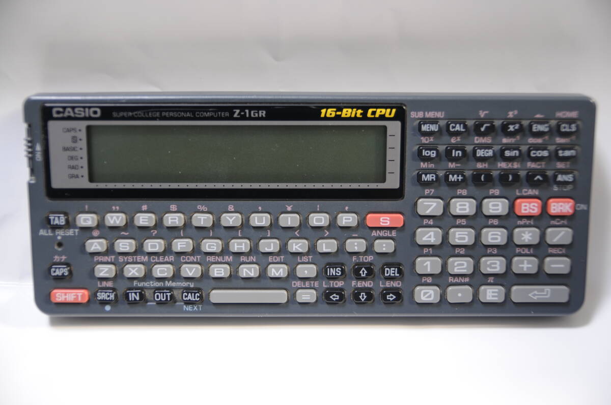 Yahoo!オークション -「casio z-1gr」(ポケットコンピュータ) の Yahoo!オークション -「casio z-1gr」(ポケットコンピュータ) の