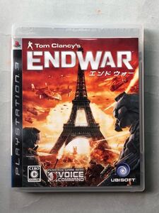 エンドウォー UBISOFT PS3ソフト SONY プレイステーション3 ENDWAR ユービーアイソフト