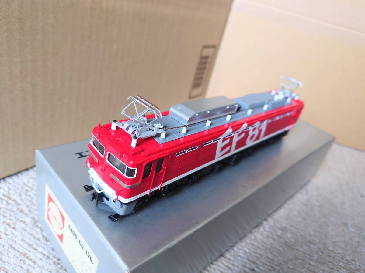 Yahoo!オークション -「エンドウ ef81」(機関車) (HOゲージ)の Yahoo!オークション -「エンドウ ef81」(機関車) (HOゲージ)の