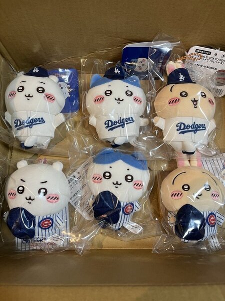 6種 6点 ちいかわ MLB TOKYO SERIES マスコット