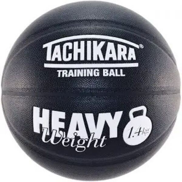 Tachikara タチカラ Heavy weight ヘビーウェイト basketball バスケットボール 1.4kg トレーニング ボール 7号 ブラック スキル向上 希少