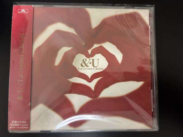 La'cryma Christi「&・U」◇アルバム◇音楽CD◇帯付き◇良好品◇中古