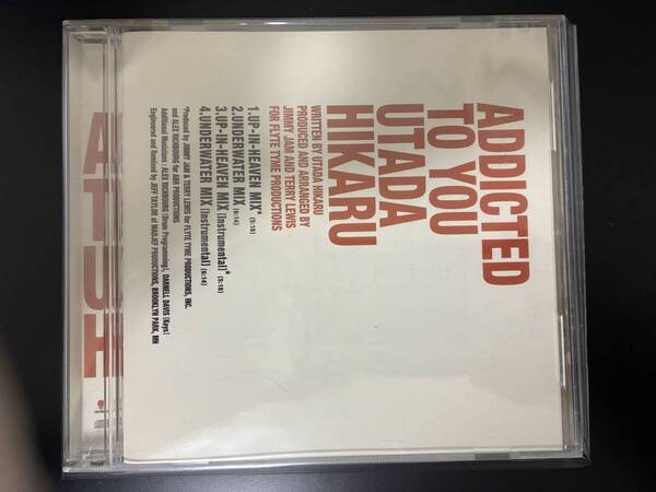 宇多田ヒカル「Addicted To You」◇マキシシングル◇音楽CD◇中古