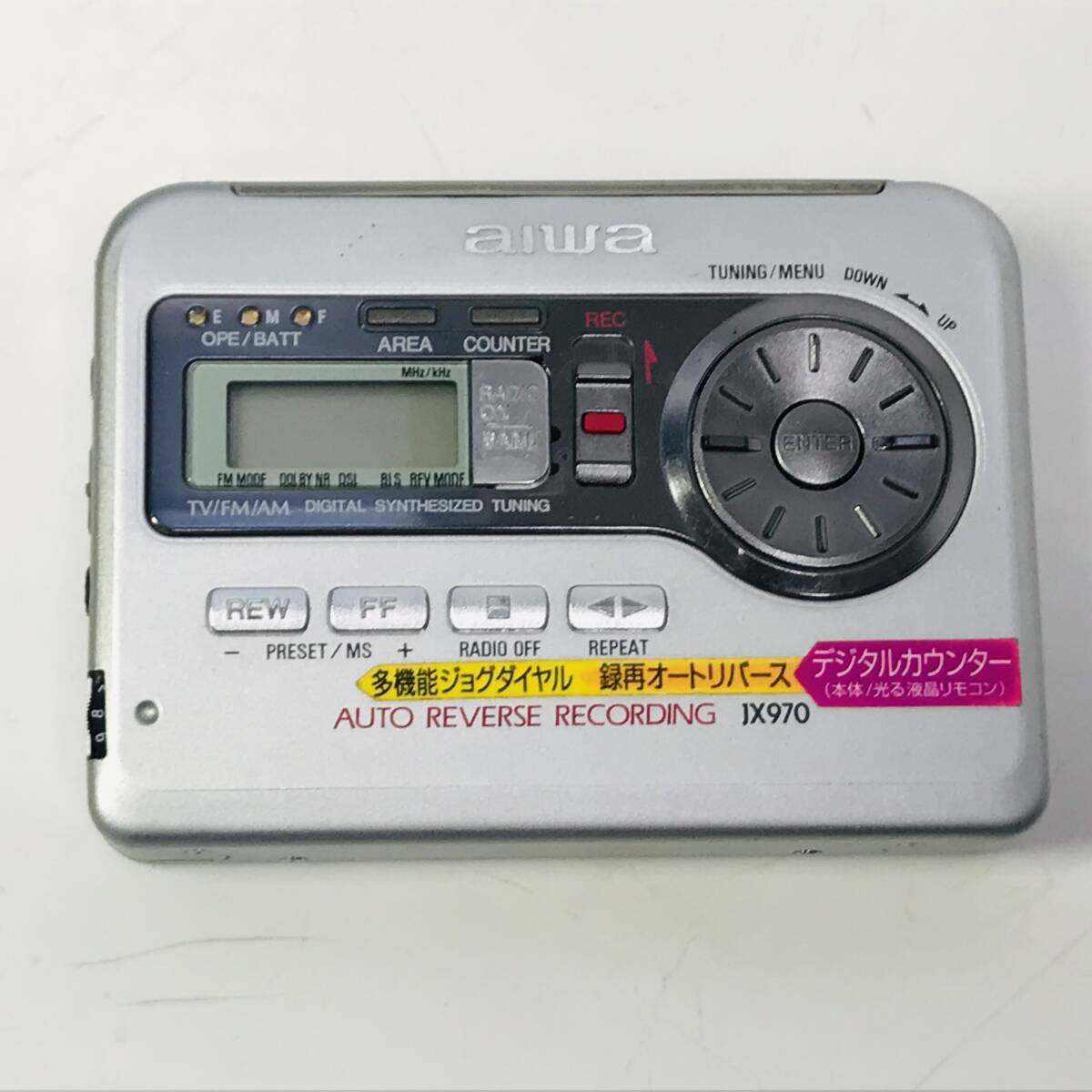 国内発送 Yahoo!オークション -「aiwa jx970」(カセットプレーヤー ポータブルプレーヤー