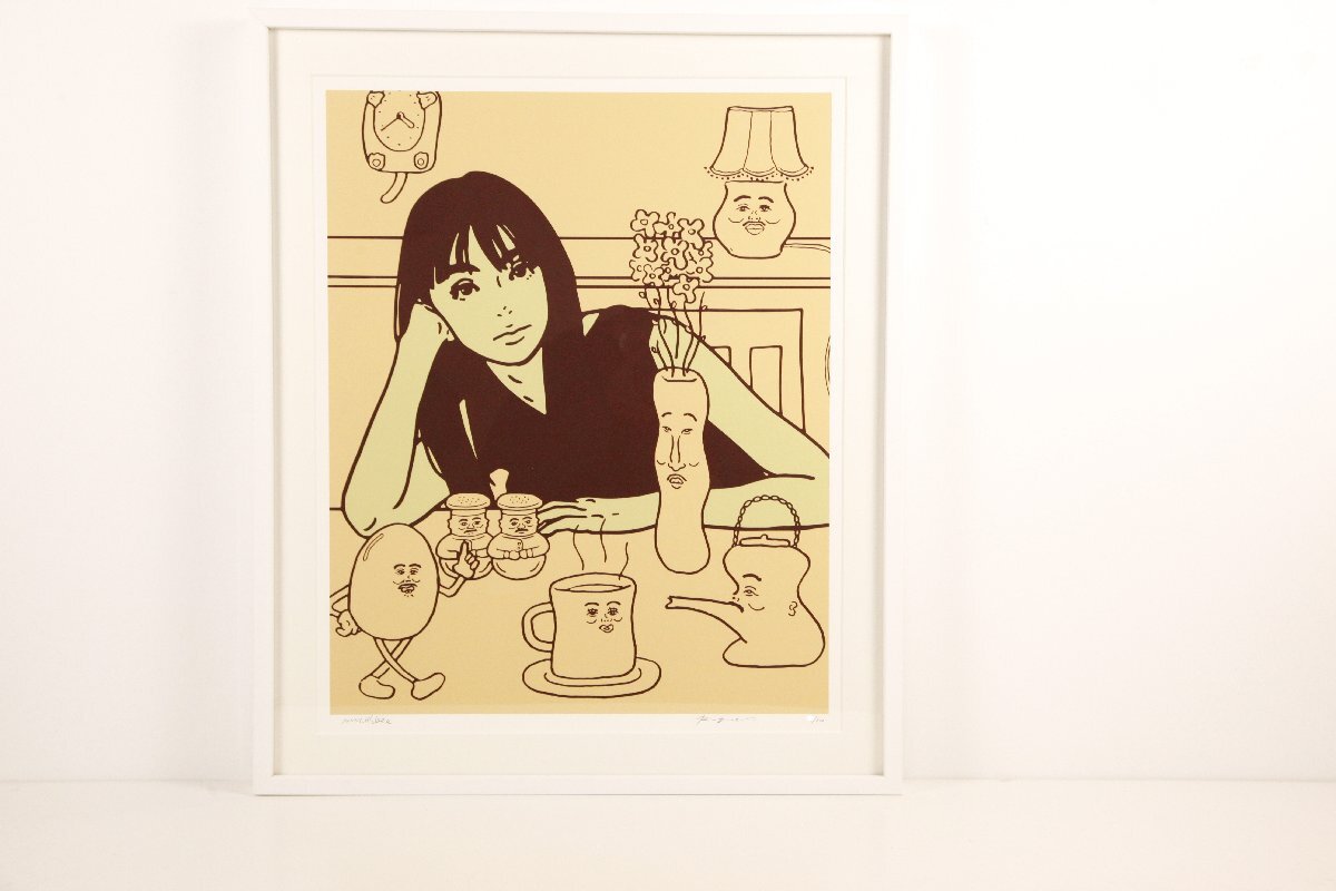 Yahoo!オークション -「kyne」(シルクスクリーン) (版画)の落札 Yahoo!オークション -「kyne」(シルクスクリーン) (版画)の落札