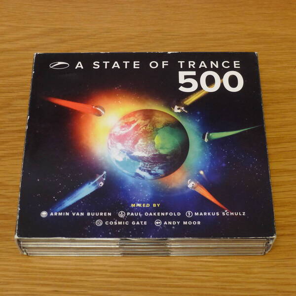 A State Of Trance 500 5枚組MixCD Armin van Buuren, Paul Oakenfold, Markus Schulz, Cosmic Gate, Andy Moor