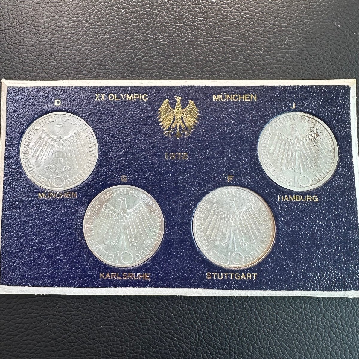 ドイツ ミュンヘンオリンピック 10マルク銀貨 2次 – 野崎コイン