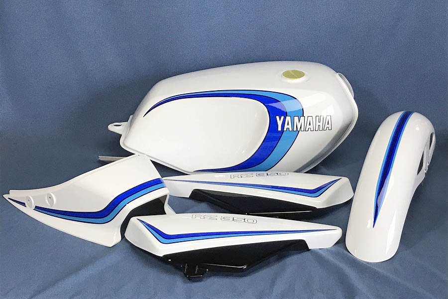 Yahoo!オークション -「rz250 外装セット」(ヤマハ用) (タンク