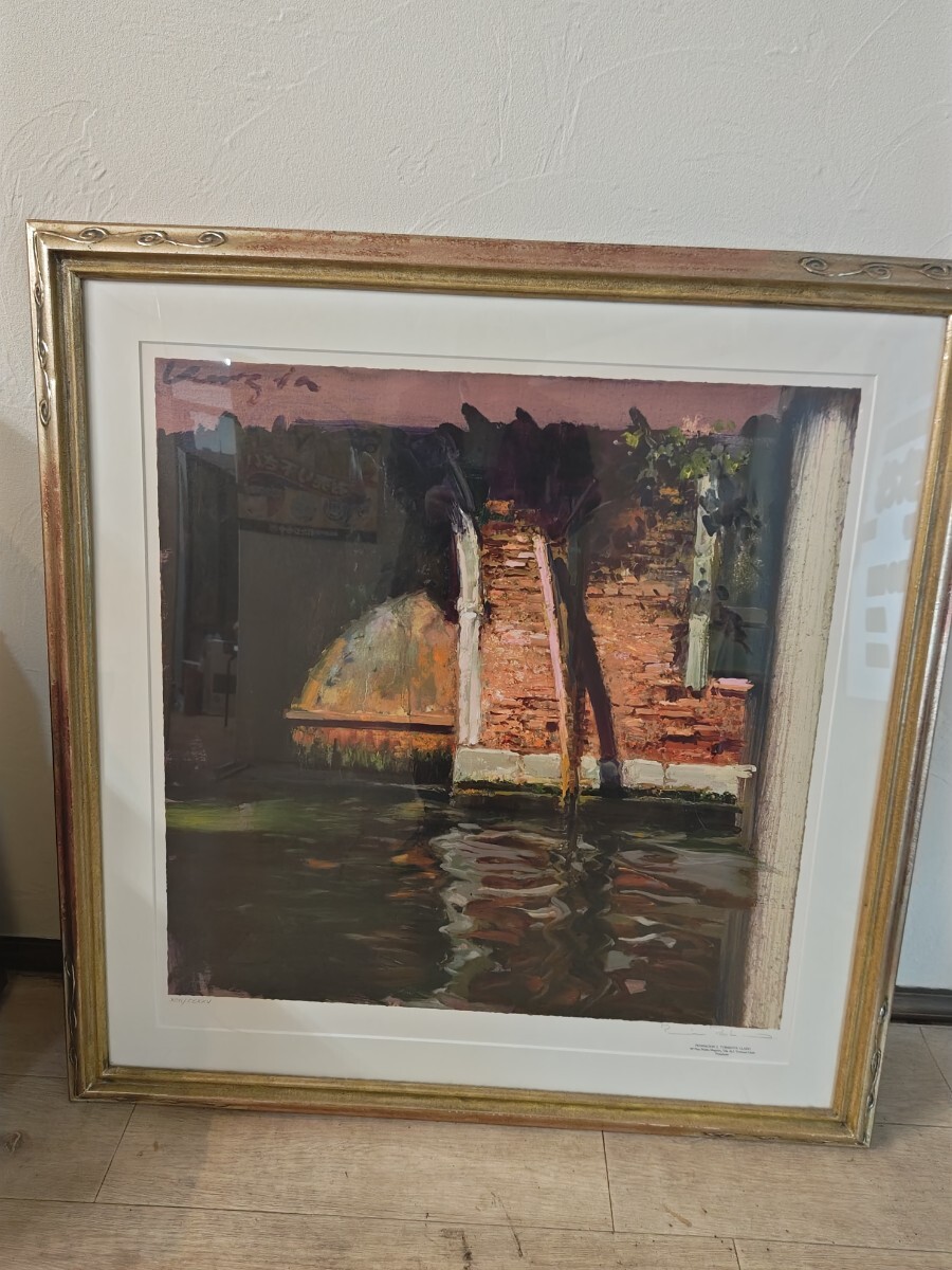 Yahoo!オークション -「リャド」(シルクスクリーン) (版画)の Yahoo!オークション -「リャド」(シルクスクリーン) (版画)の